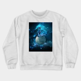 Blue Space Crewneck Sweatshirt